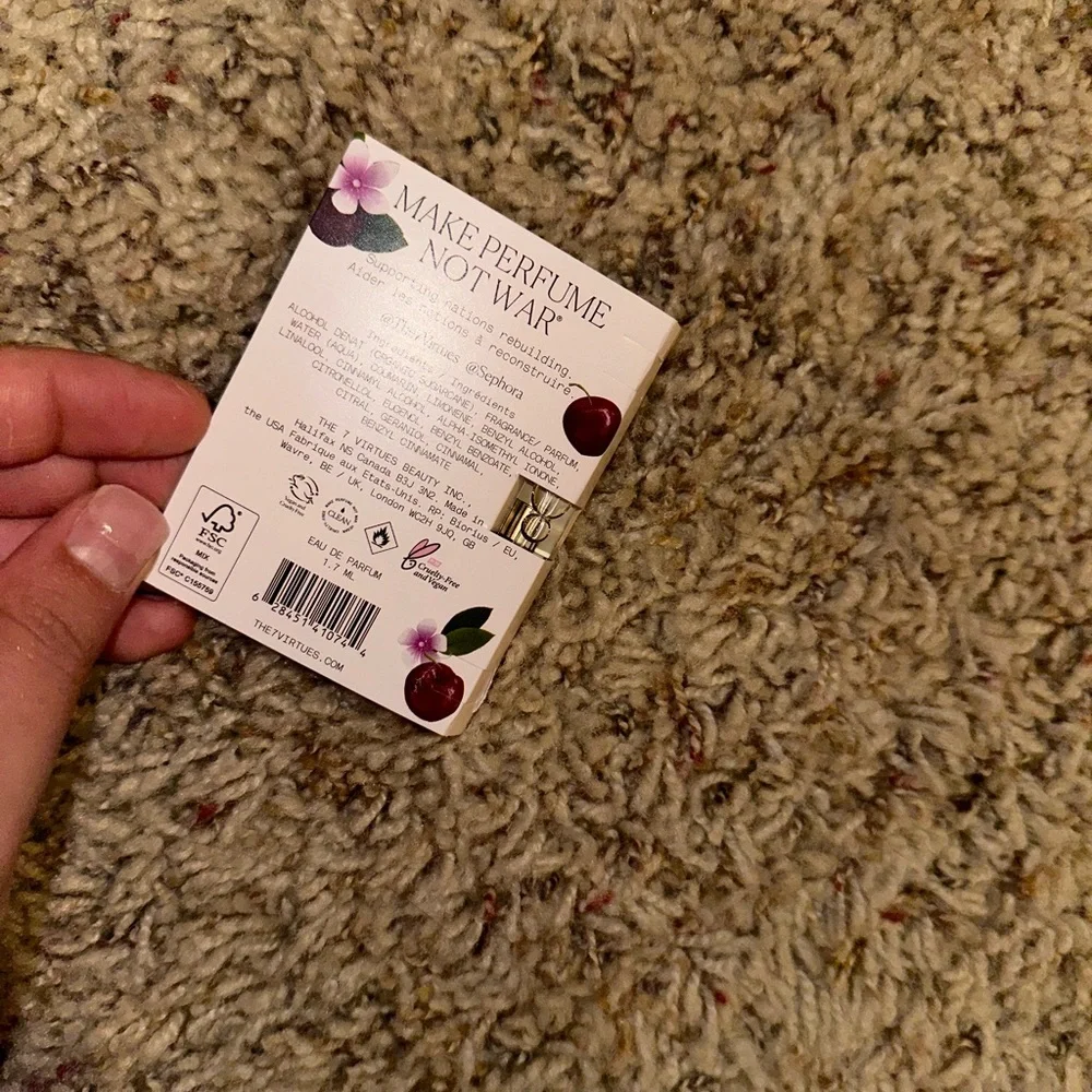 The 7 virtues sample CHERRY 🍒 AMBITION